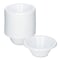 Tablemate Plastic Dinnerware, Bowl, 12 oz, White, PK125 12244WH - alternate 2